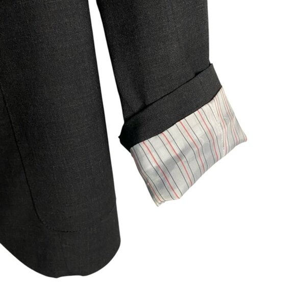 Aritzia x Talula Women's Gray Exeter Single Breasted Notch Lapel Blazer - Picture 7 of 12